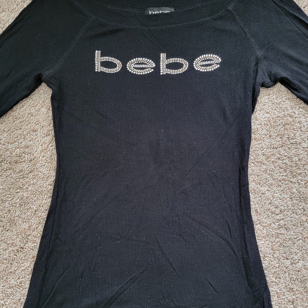 Bebe logo shirt